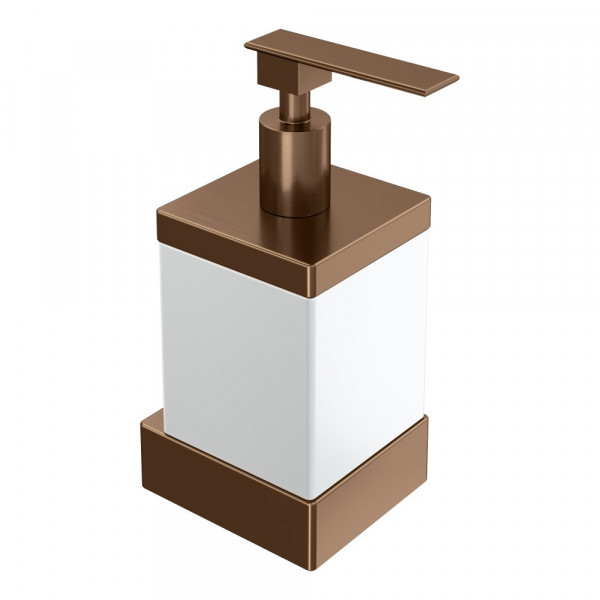 Диспенсер настенный Boheme Qubic Brushed Bronze 10727-BRB брашированная бронза