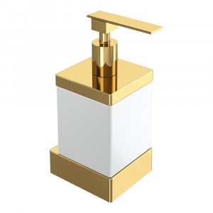 Диспенсер настенный Boheme Qubic Gold 10727-G золото