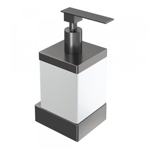 Диспенсер настенный Boheme Qubic Gun Metal 10727-GM графит