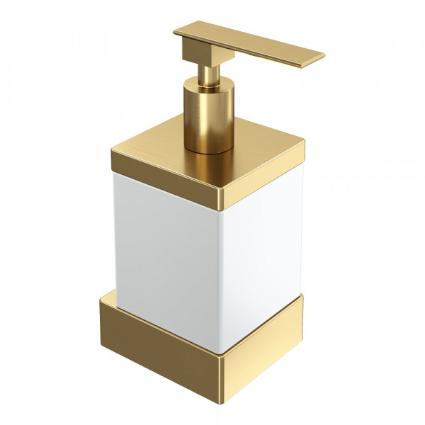 Диспенсер настенный Boheme Qubic Matt Gold 10727-MG золото-матовый