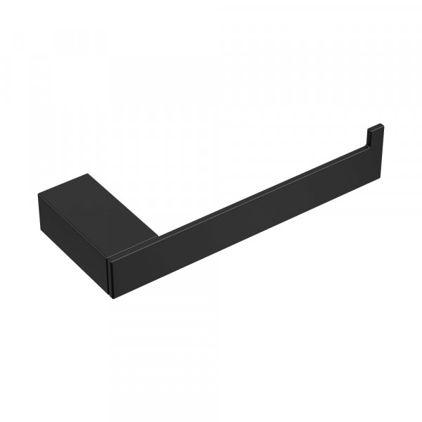 Держатель для туалетной бумаги без крышки Boheme Qubic Black 10735-B черный