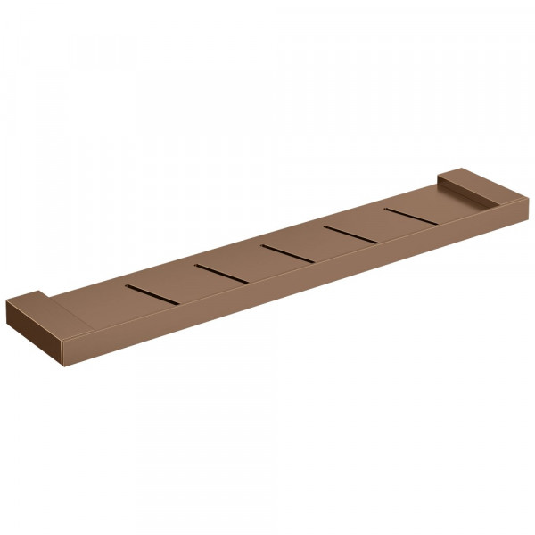 Полка Boheme Qubic Brushed Bronze 10736-BRB брашированная бронза