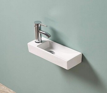 Умывальник CeramaLux 9048FR 38х14,5