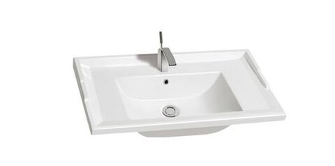 Врезной умывальник CeramaLux 840-70 70х46