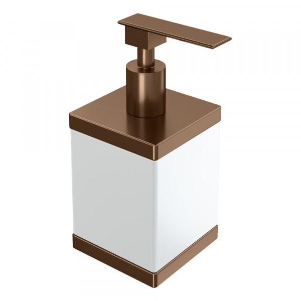 Диспенсер настольный Boheme Qubic Brushed Bronze 10969-BRB брашированная бронза