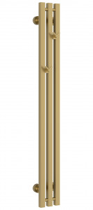 Водяной полотенцесушитель Сунержа Вердикт PRO 1200х50 Золотой шелк (Матовое золото)