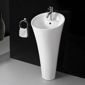 Напольный умывальник CeramaLux WK8100-1 45х45х88