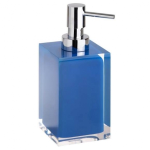 Дозатор жидкого мыла синий Bemeta Vista 120109016-102