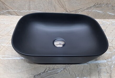 Накладной умывальник CeramaLux 78105MB 46х33,5
