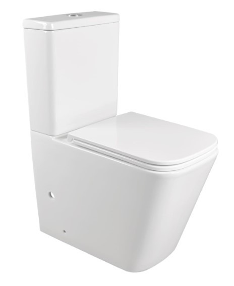 Напольный унитаз-компакт Terminus Ватикан 610х365 белый 12F61x36W