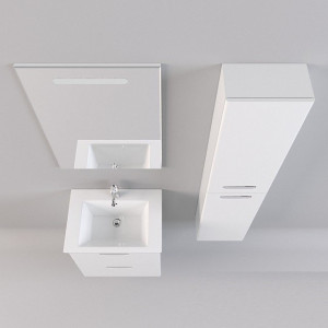 Зеркало Roca Gap ZRU9302688 60x85 с подсветкой и подогревом