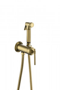 Смеситель гигиенический ETERNA MATT GOLD 177-MG золото-матовый