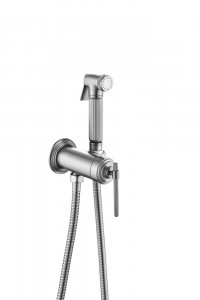 Смеситель гигиенический ETERNA NICKEL BRUSH 177-NB никель