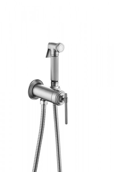 Смеситель гигиенический ETERNA NICKEL BRUSH 177-NB никель