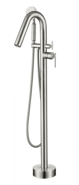 Смеситель напольный ETERNA NICKEL BRUSH 179-NB никель