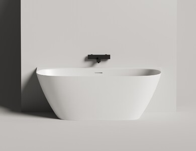 Ванна из искусственного камня Salini SOFIA WALL 170x80