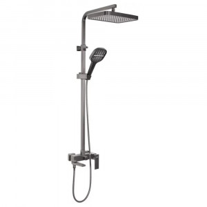 Душевая система Hansberge H5070BG Оружейная сталь