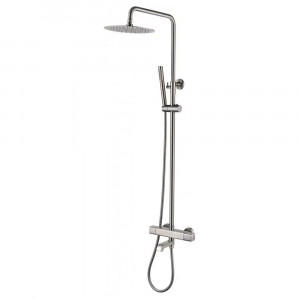 Душевая система с термостатом Grocenberg GB7005NK Сатин