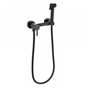 Гигиенический душ со смесителем Grocenberg GB103NBL черный