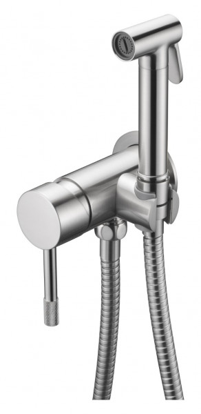 Смеситель гигиенический Boheme Uno Nickel Brush 467-NB