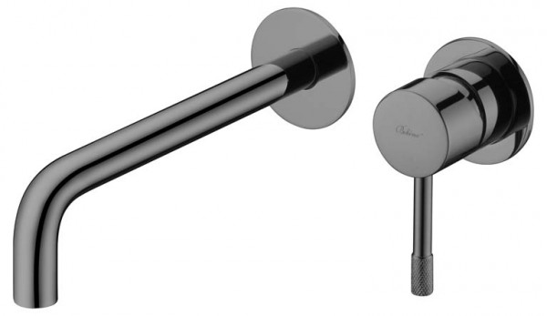 Смеситель для умывальника из стены Boheme Uno Shine Gun Metall 465-SGM