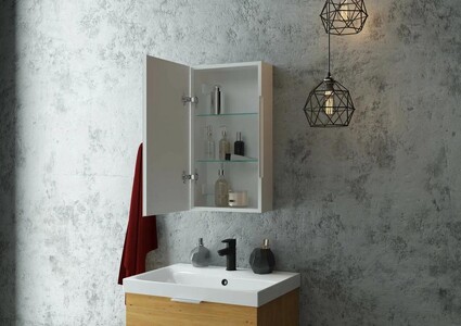 Зеркало-шкаф Continent Allure LED 350х650