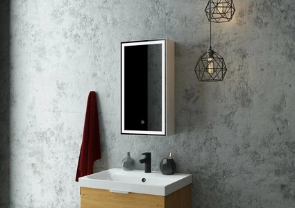 Зеркало-шкаф Continent Allure LED 350х650