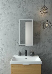 Зеркало-шкаф Continent Allure LED 350х650
