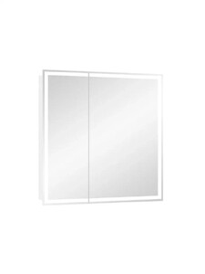 Зеркало-шкаф Continent Allure LED 800х800