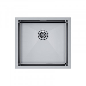 Кухонная мойка Paulmark GERBERG 48 UNI PM254844-BS брашированная нержавеющая сталь 48х44 см