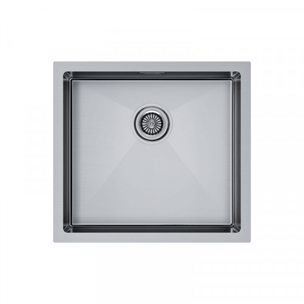 Кухонная мойка Paulmark GERBERG 48 UNI PM254844-BS брашированная нержавеющая сталь 48х44 см