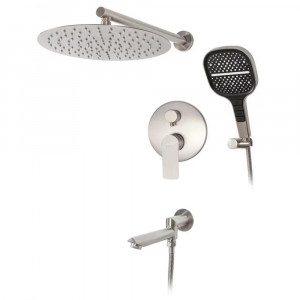 Душевая система встраиваемая Hansberge H6095NK никель