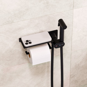 Гигиенический смеситель встроенный c полкой RGW 581408221-04