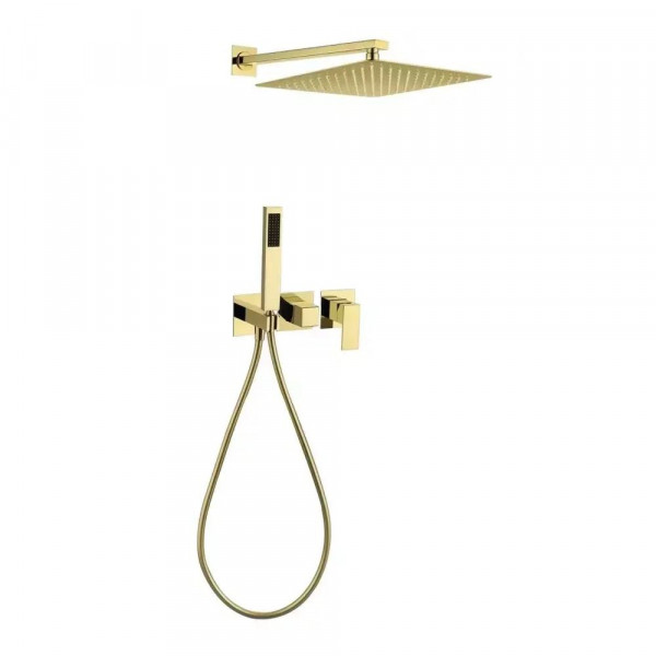 Душевая система встраиваемая без излива Grocenberg GB5080GO золото