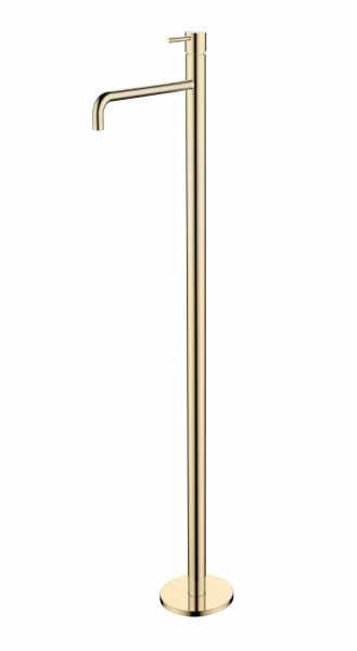 Смеситель для умывальника напольный Boheme Uno Gold 107-G