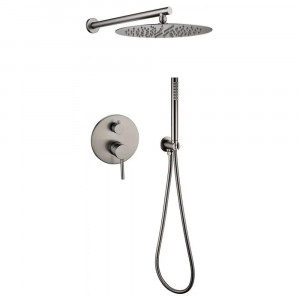 Душевая система встраиваемая без излива Grocenberg GB5099BG-3 графит