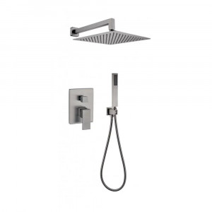 Душевая система встраиваемая без излива Grocenberg GB5089BG-3 графит