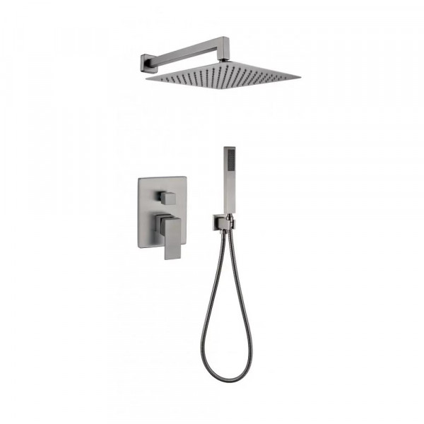 Душевая система встраиваемая без излива Grocenberg GB5089BG-3 графит