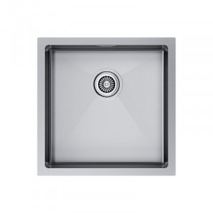 Кухонная мойка Paulmark GERBERG 44 UNI PM254444-BS брашированная нержавеющая сталь 44х44 см