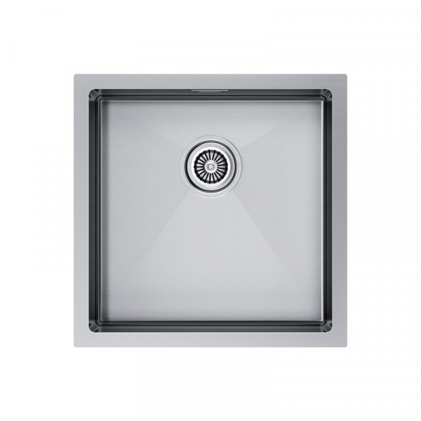 Кухонная мойка Paulmark GERBERG 44 UNI PM254444-BS брашированная нержавеющая сталь 44х44 см