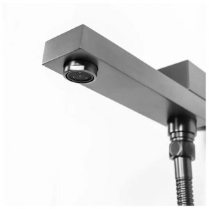 Душевая система встраиваемая Hansberge H6075BG графит