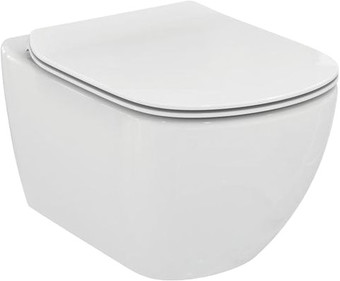 Комплект Ideal Standard Tesi 4 в 1 инсталляция + кнопка + унитаз + крышка микролифт (T387201) 