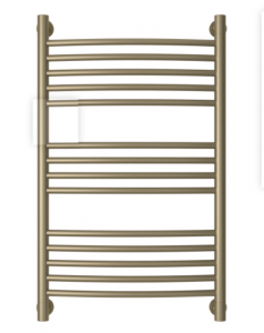 Водяной полотенцесушитель Сунержа Богема+ выгнутая Золотой шелк (Матовое золото)