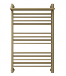 Водяной полотенцесушитель Сунержа БОГЕМА 1П + Золотой шелк (Матовое золото)