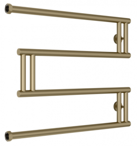 Водяной полотенцесушитель Сунержа High-Tech model "M+" Золотой шелк (Матовое золото)