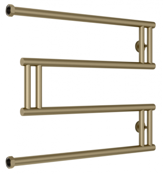 Водяной полотенцесушитель Сунержа High-Tech model "M+" Золотой шелк (Матовое золото)