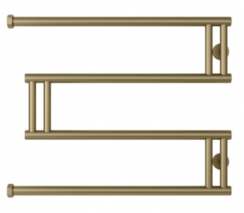 Водяной полотенцесушитель Сунержа High-Tech model "M+" Золотой шелк (Матовое золото)