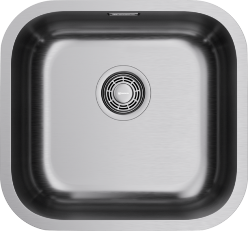 Кухонная мойка Omoikiri Omi 44-U/I-IN нержавеющая сталь 44,5 х 41,5