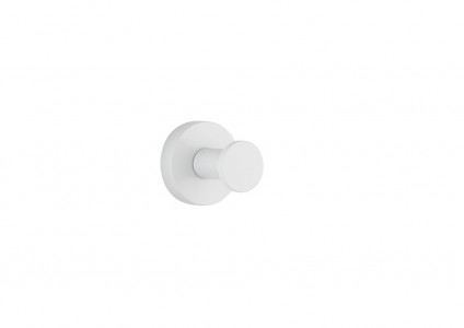 Крючок настенный Boheme Uno Matt White 10976-MW