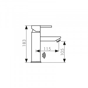 Смеситель для раковины KAISER Sensor 38311